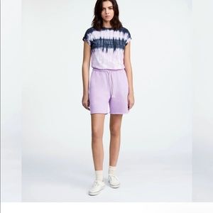 NWT Re/Done 80s Sweatshort in faded blossom, L